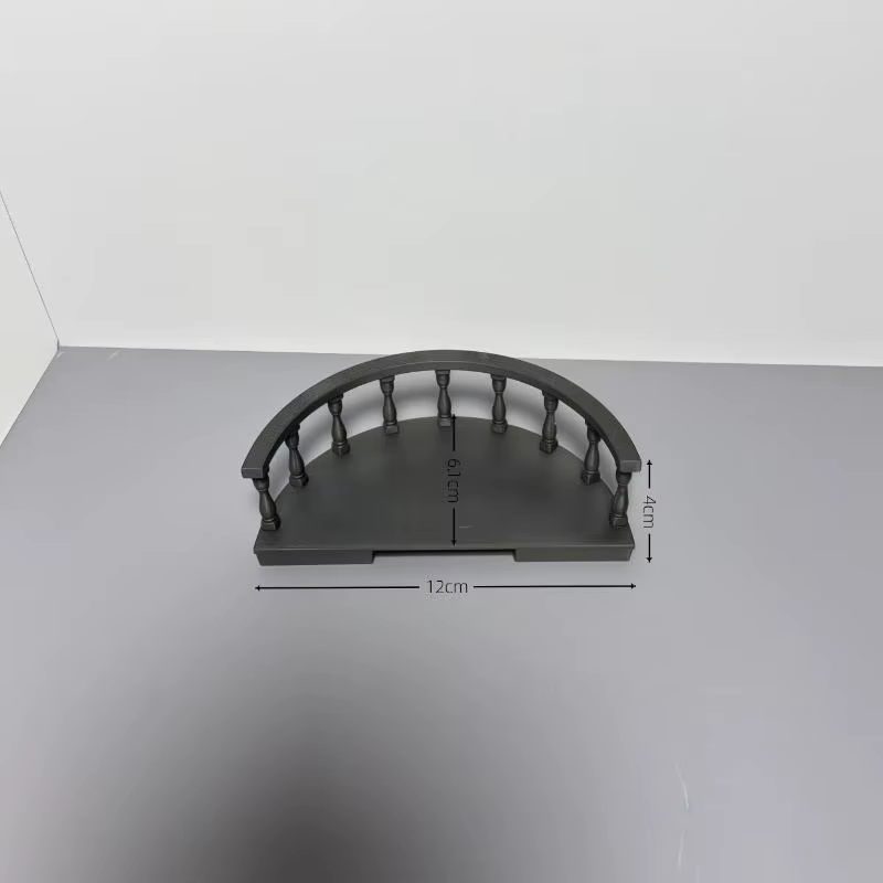 Balustrade de balcon miniature, accessoires pour maison de poupée, échelle 1:12, clôture de balcon i