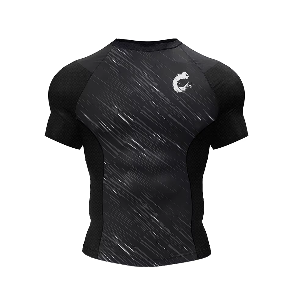 Vêtements de sport MMA Rashguard T-shirt + short pantalon 4 pièces/ensemble Muay Thai costume Bjj Ki