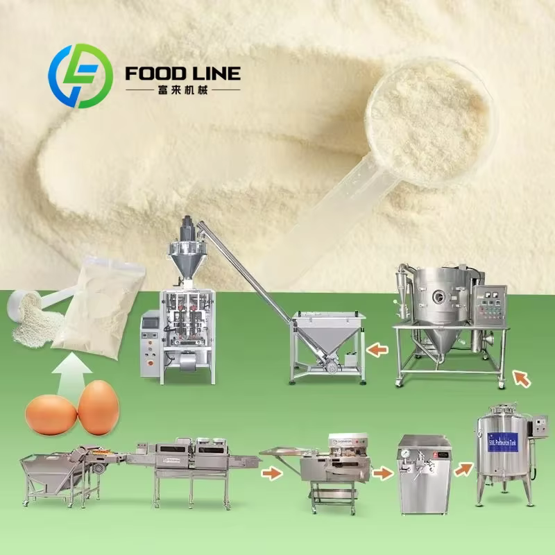 Machine de production de protéines de lactosérum, petite usine de traitement de la poudre d'œuf pour