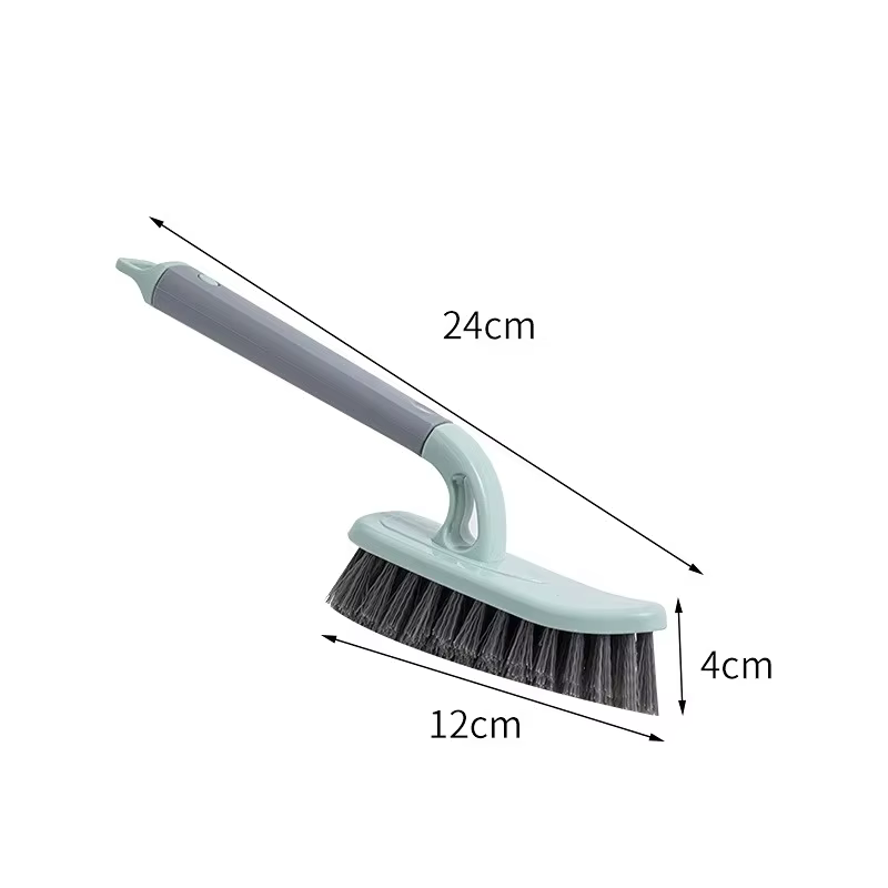 360 ° Brosse de nettoyage en profondeur, poignée à poils robustes pour salle de bains, cuisine, ca