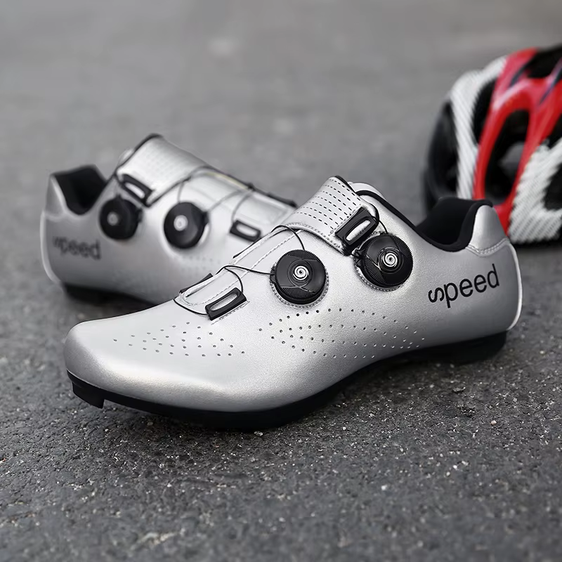 Nouvelles chaussures de cyclisme hommes SPD avec serrure vélo de route chaussures de sport de course