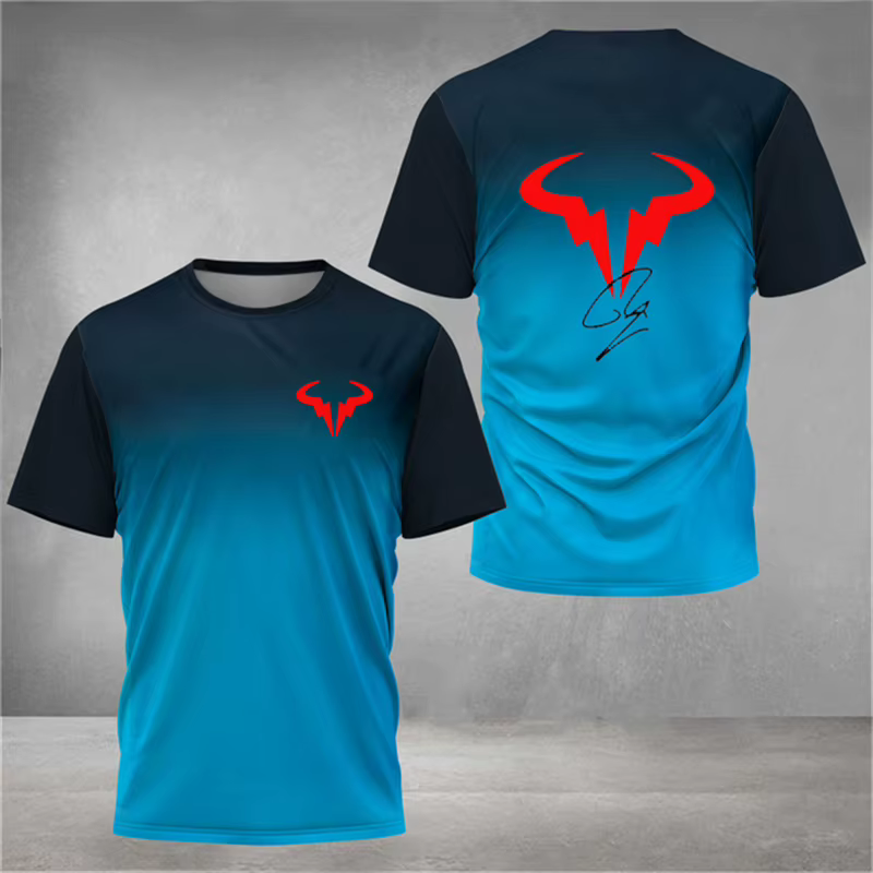 T-shirt à manches courtes et col rond pour hommes et femmes, survêtement décontracté, vêtements d'en