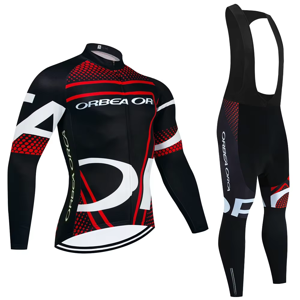 Ensemble de vêtements de cyclisme pour l'hiver, veste et pantalon de vélo pour hommes et femmes, pol