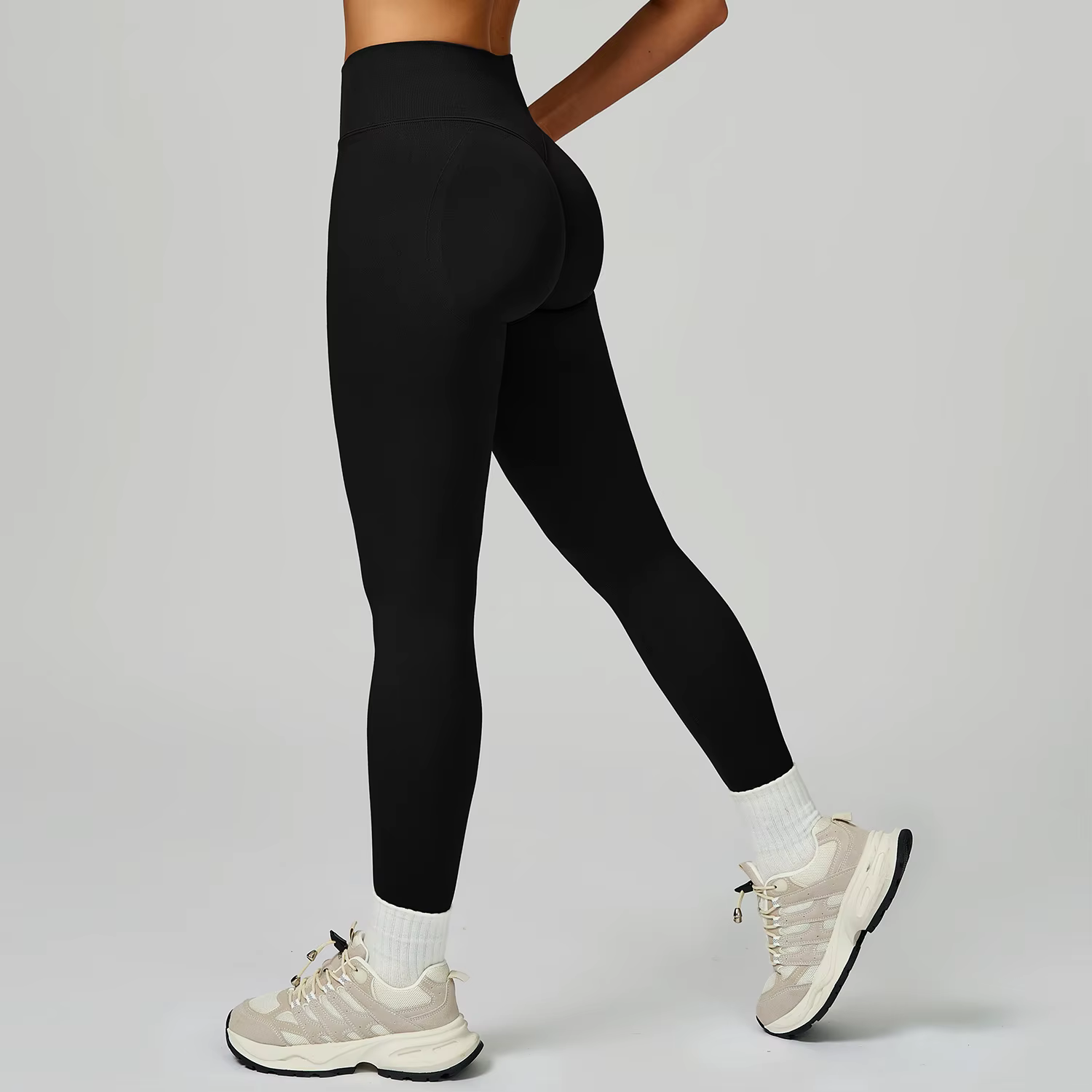 Pantalons de Yoga taille haute sans couture pour femmes, Leggings de Fitness, collants d'entraînemen