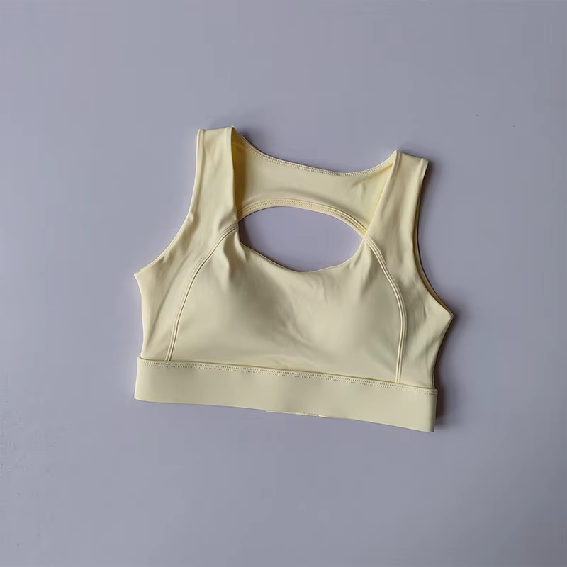 Beau dos sous-vêtements de sport résistant aux chocs course Anti-affaissement Yoga soutien-gorge hau