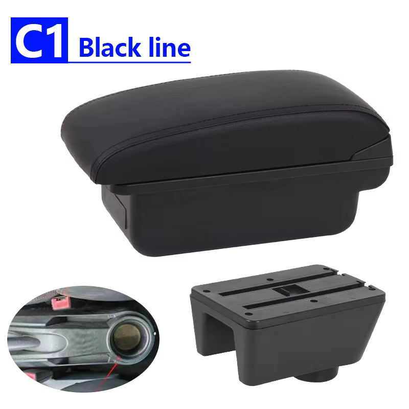 Accoudoir pour Seat Ibiza pour Ibiza MK4 IV 6J 2008 – 2017, conception intérieure de Console de voit