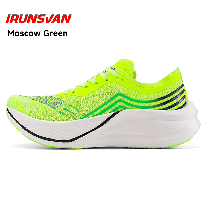 Chaussures de course professionnelles pour hommes, en nylon et carbone, absorbant les chocs et stabl