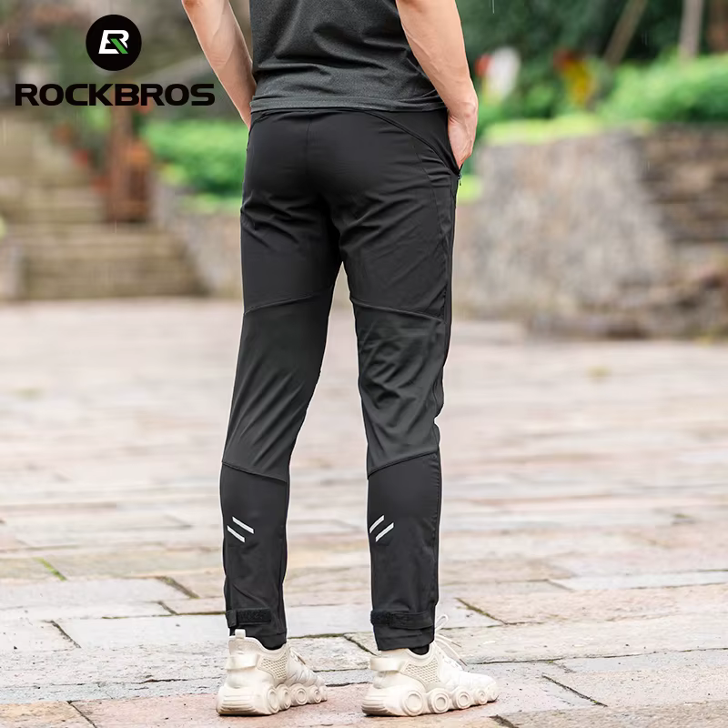 ROCKBROS-Pantalon de cyclisme respirant à séchage rapide, pour vélo de route et VTT, printemps été