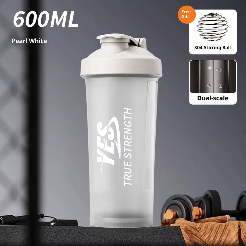 Tasse à secouer, tasse de Fitness, tasse de poudre de protéines, tasse de mélange de remplacement de