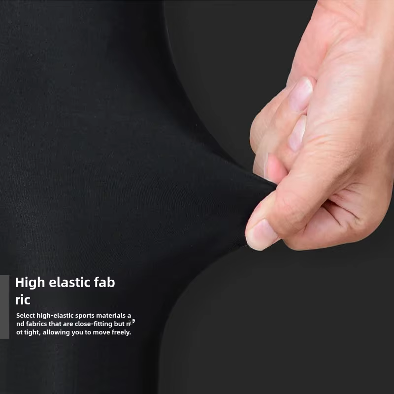 Nouveaux pantalons de sport serrés pour hommes pantalons Slim automne et hiver pantalons thermiques
