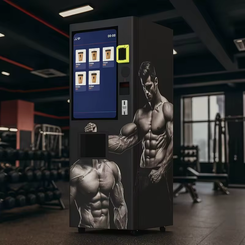 Distributeur automatique de shakes protéinés sur mesure, machine à mélanger les protéines entièremen