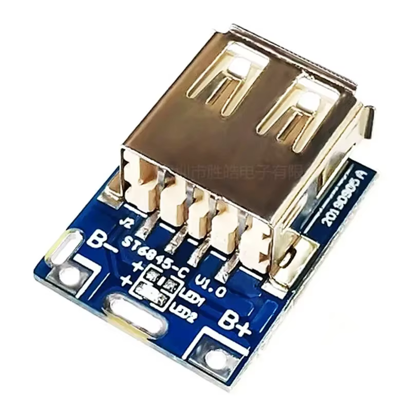 1 pièces batterie au Lithium 3V 3.7V litre 5V 1A carte Boost puissance Mobile charge trésor carte mè