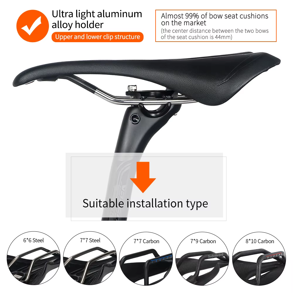 TOSEEK tige de selle en carbone 27.2 31.6mm longueur 400mm noir mat vtt tige de selle de vélo de rou