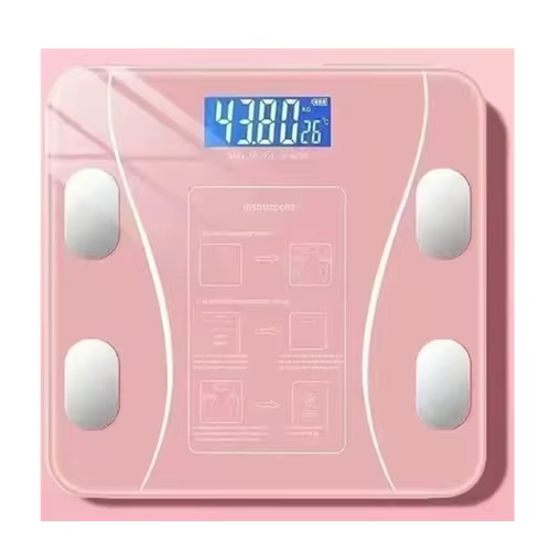Balance de composition corporelle intelligente sans fil, balance de salle de bain numérique, analyse