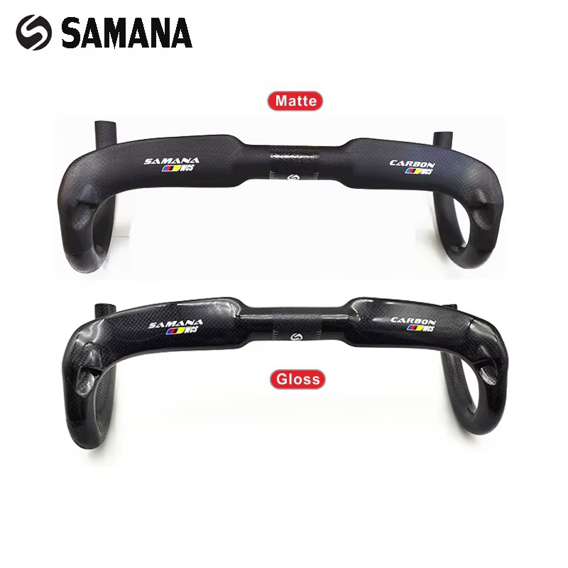 SAMANA WCS vélo de route plier guidon en fibre de carbone cassé vent course route guidon ultraléger