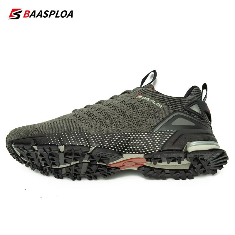 Baasploa-Chaussures de course professionnelles pour hommes, baskets d'entraînement respirantes, légè