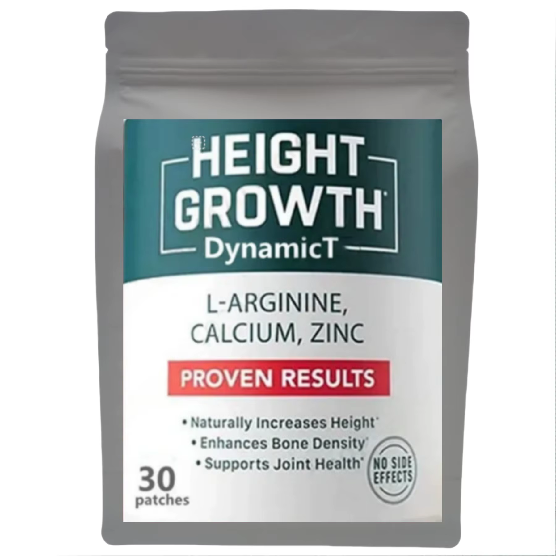 Patch de calcium, de vitamine D3 et de zinc, favorise la croissance osseuse, augmente la hauteur nat