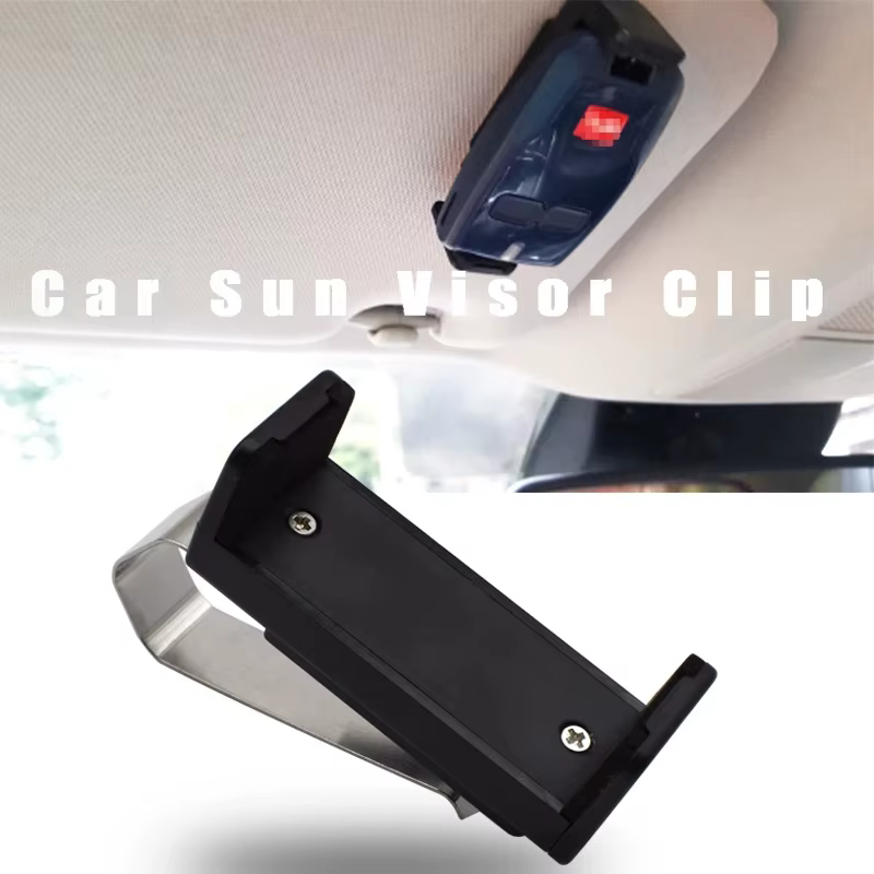 Clip de fixation pour pare-soleil de voiture, télécommande de porte 47-68mm pour porte de Garage, po
