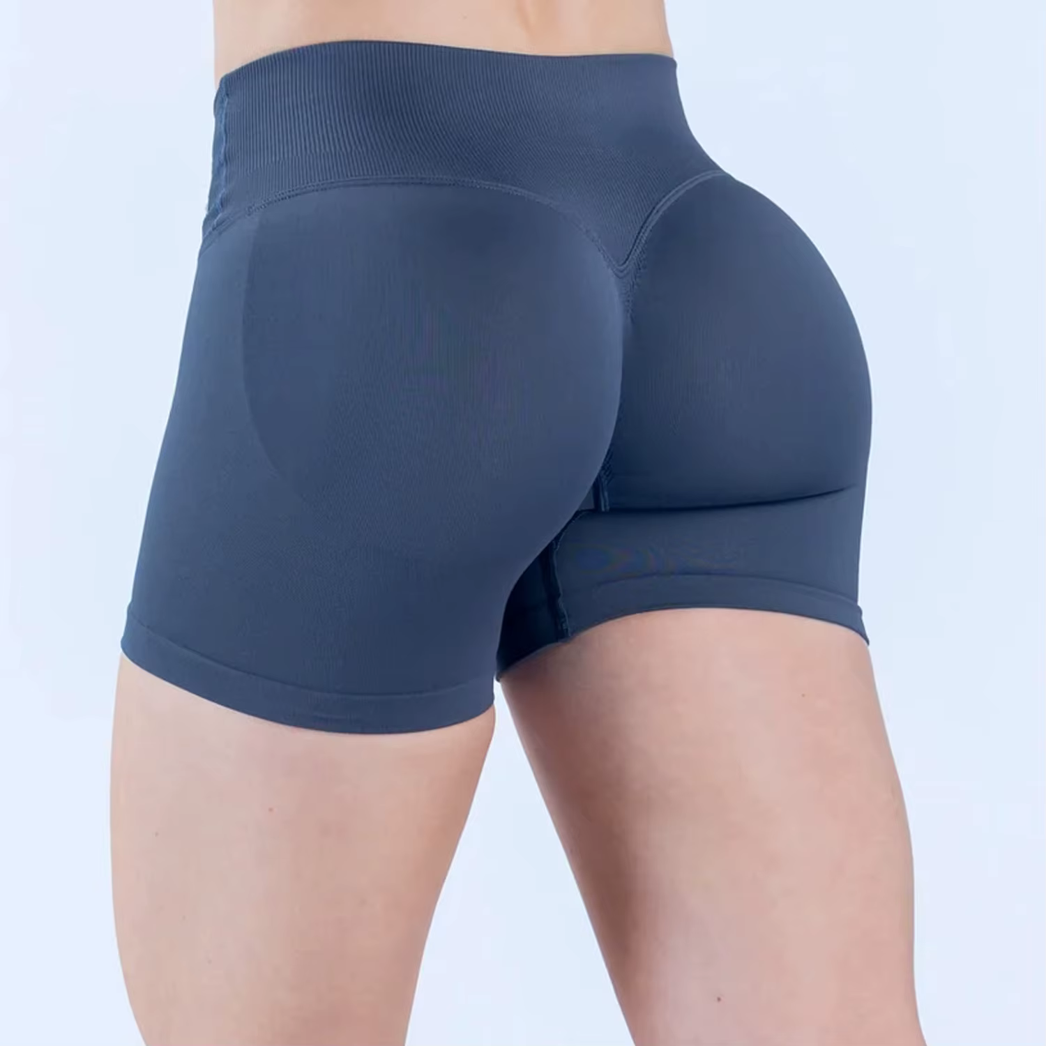 Short de sport WAREBALL pour femme, sans couture, avec taille croisée, pour fitness, entraînement, c