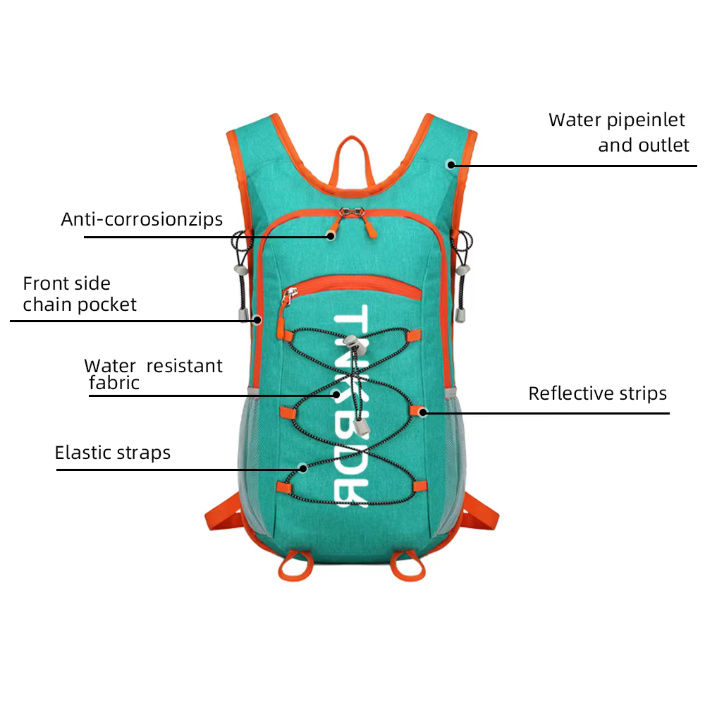 ThinkRider 20L sac à dos d'hydratation léger, sac à dos de course avec vessie d'eau 2L, sac à dos hy
