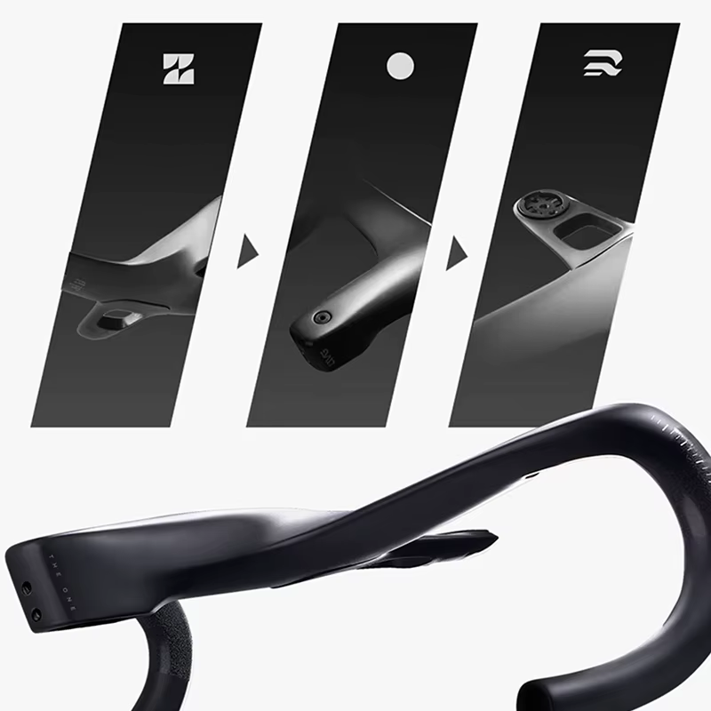 LE ONE ULTRA aéro carbone guidon intégré Trace caché guidon de vélo de route 380/400/420 28.6mm vélo