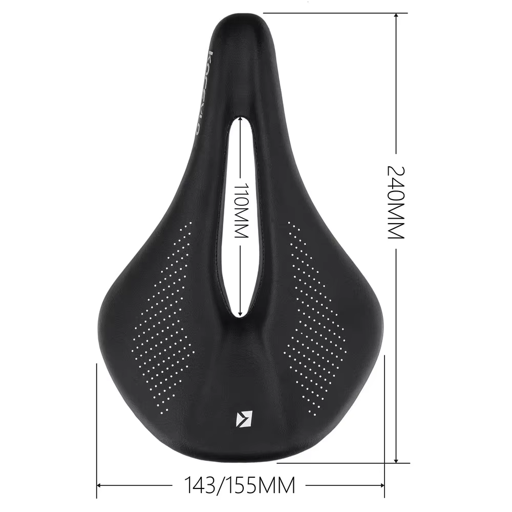Kocevlo-Coussin de siège de vélo de route en fibre de carbone, sac de siège de vélo de montagne, ult