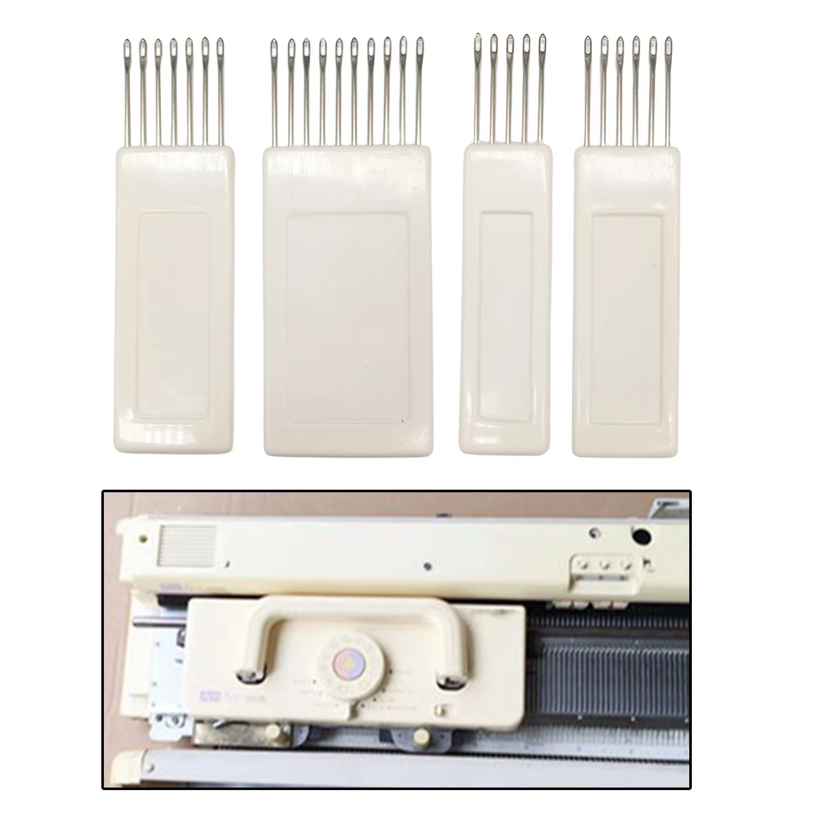 Peigne de transfert de machine ogo, outils de couture, 4 pièces, 5/6/7/10 les grossiers pour Brother