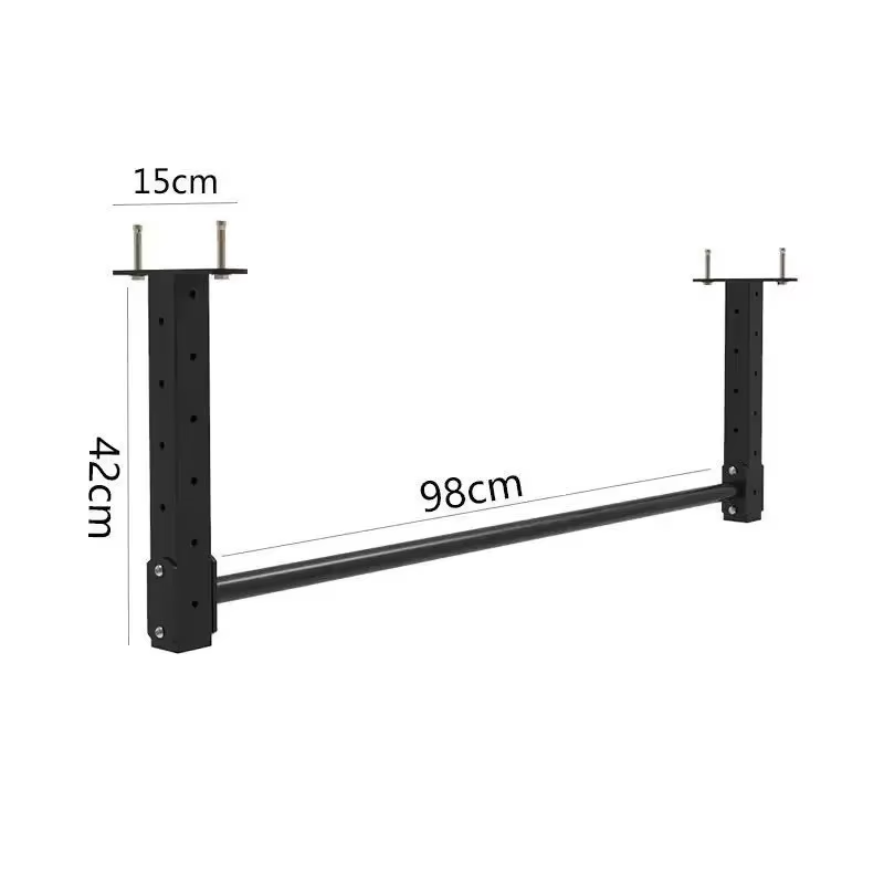 Barre de traction horizontale murale et de plafond, modèle best-seller, à montage en une seule pièce