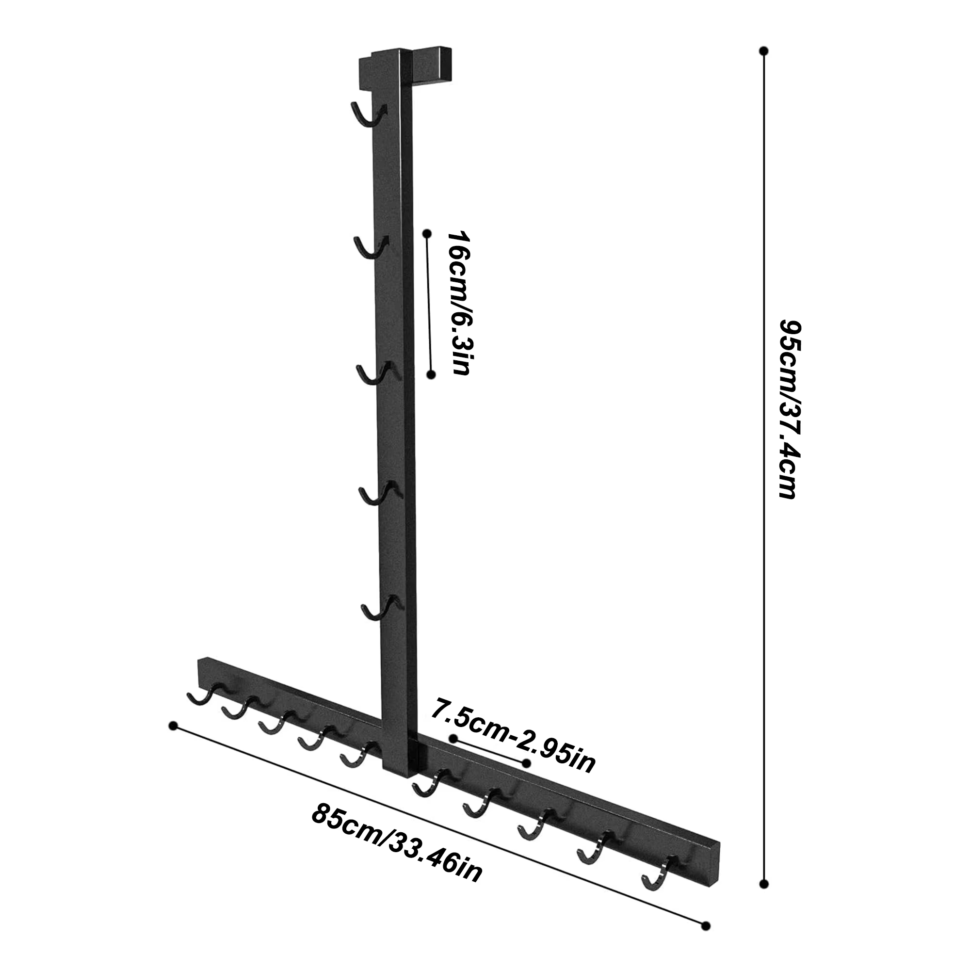 Support d'accessoires de gymnastique Lat Pull Down Bar, support de rangement de câbles pour accessoi