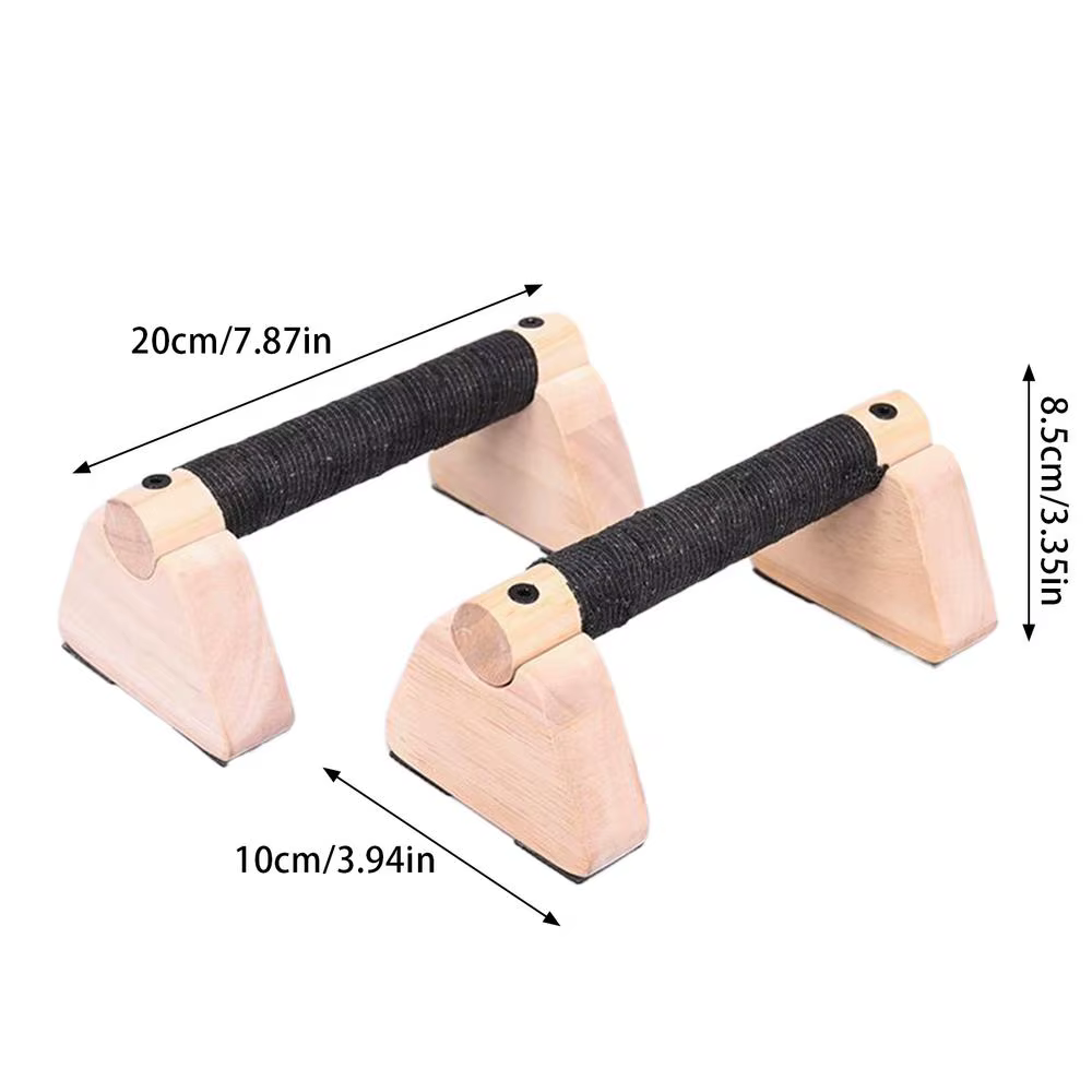 1 paire de barres de poussée pour hommes, poignées de poussée, barres parallèles, équipement d'entra