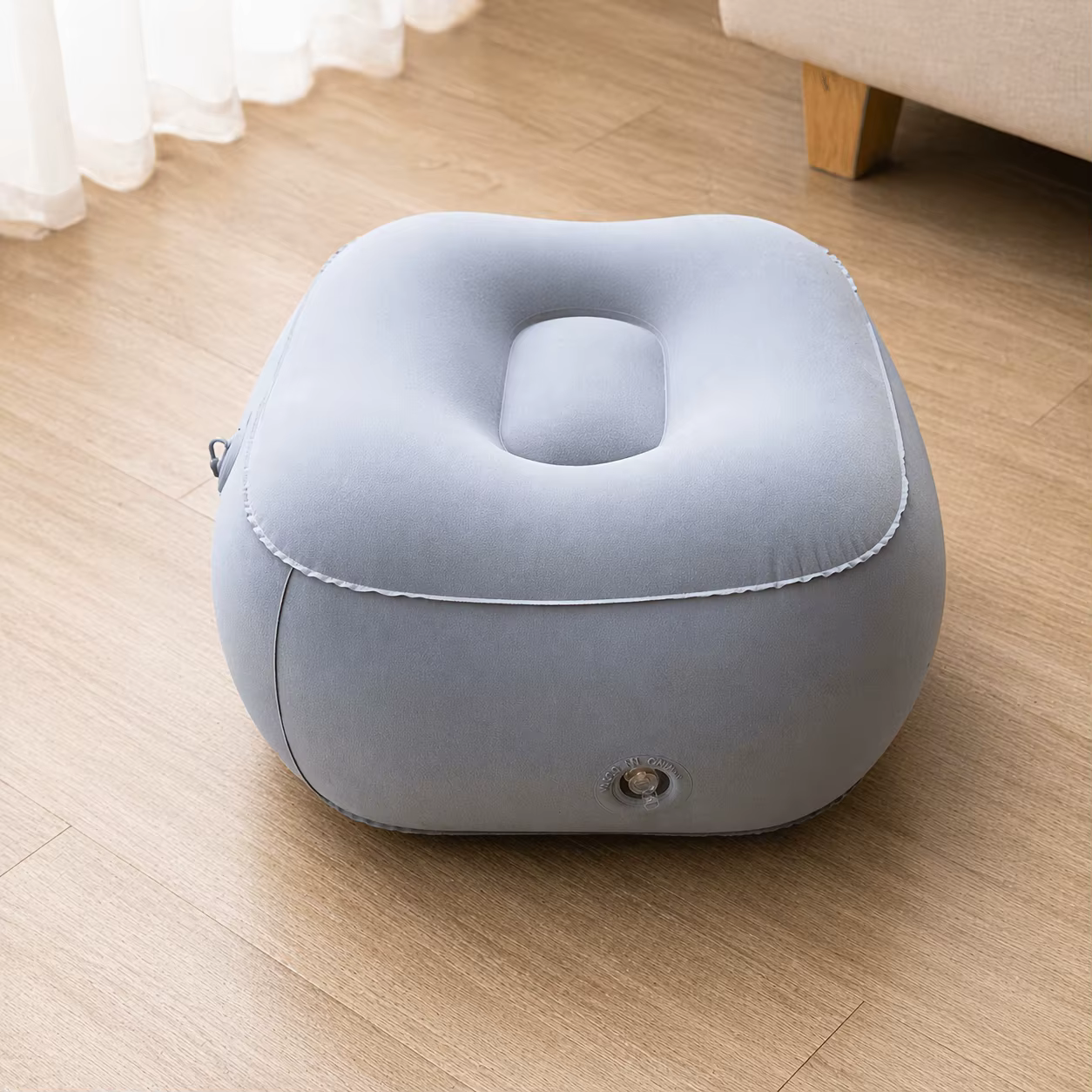 Coussin de siège gonflable avec pompe intégrée, coussin de voyage portable pour concerts, camping et