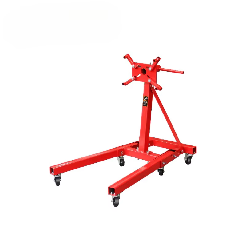 Support de support de moteur de voiture pliable rotatif.