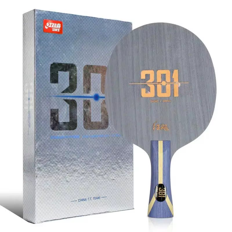 DHS Hurricane 301 H301 lame de Tennis de Table 5 bois 2 AC lame de Ping-Pong en carbone Offensive po