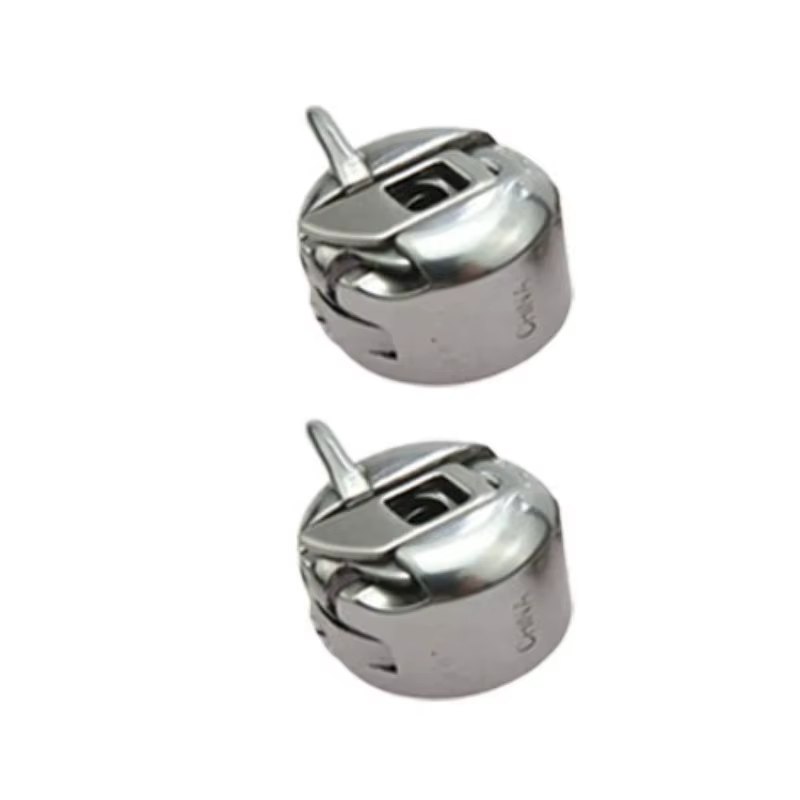 Boîtier de canette + 10 bobines métalliques pour Brother Janome Singer, Machine à coudre domestique,