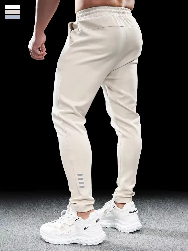 Pantalon de sport pour hommes, Fitness, décontracté, Slim, extensible, course à pied, hauts, séchage