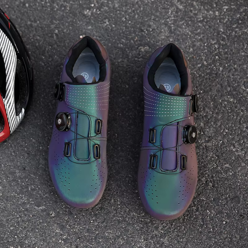 Nouvelles chaussures de cyclisme hommes SPD avec serrure vélo de route chaussures de sport de course