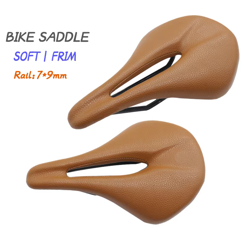 Selle de vélo selle en carbone vtt/route 143/155MM coussins en carbone en cuir Super léger Rails en 