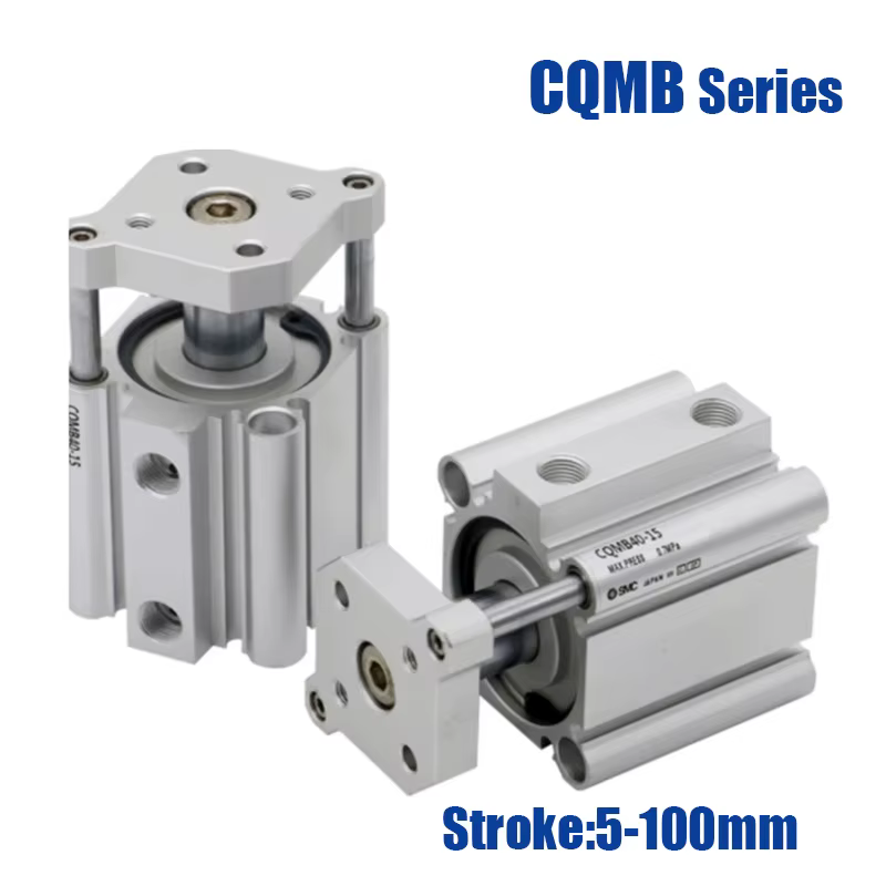 SMC CQMB série sans aimant mince trois axes trois tiges cylindre CQMB12-5/10/15/20/25/30 accessoires