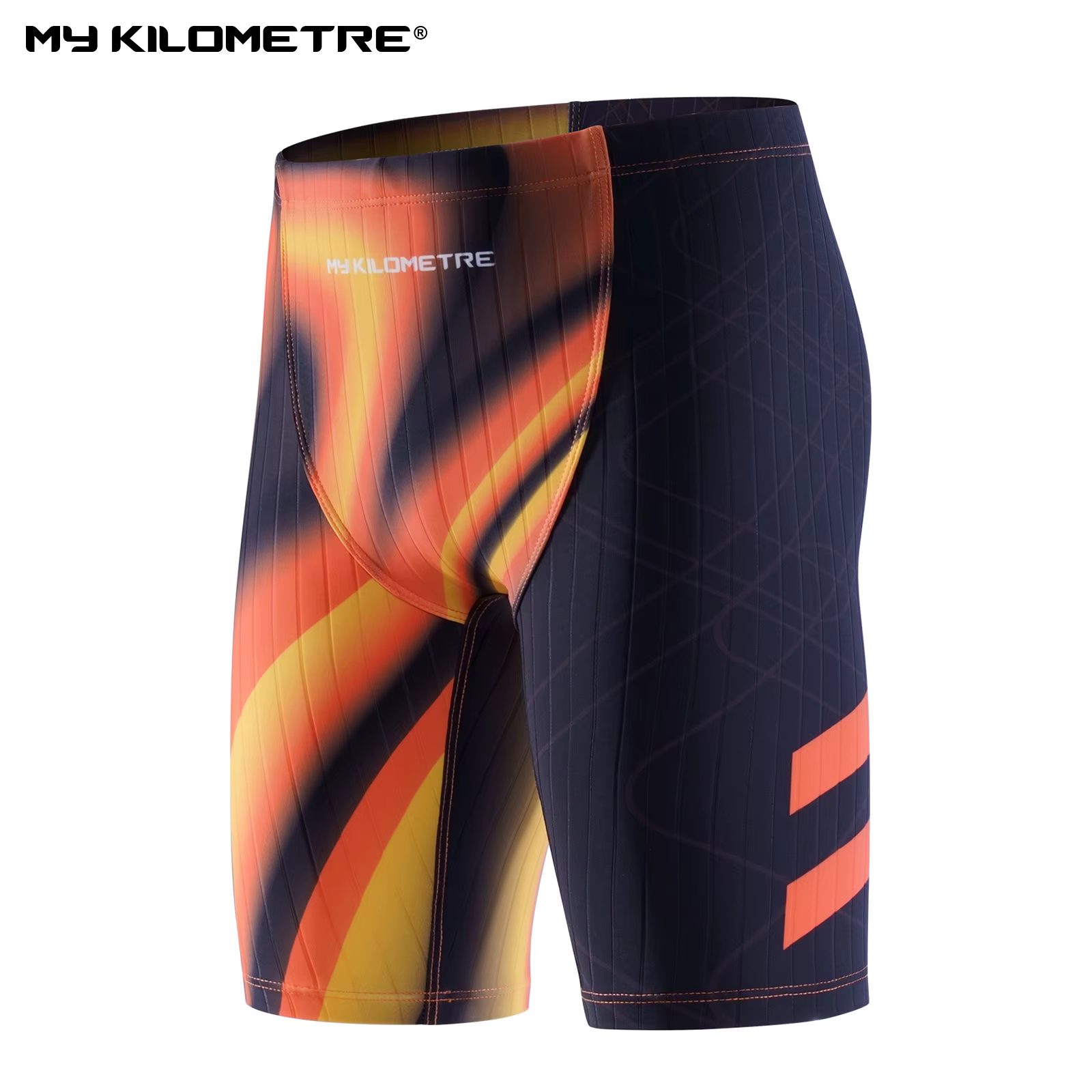 MY KILOMETRE Garçons Maillot de bain brouilleur athlétique en polyester Short de bain d'entraînement
