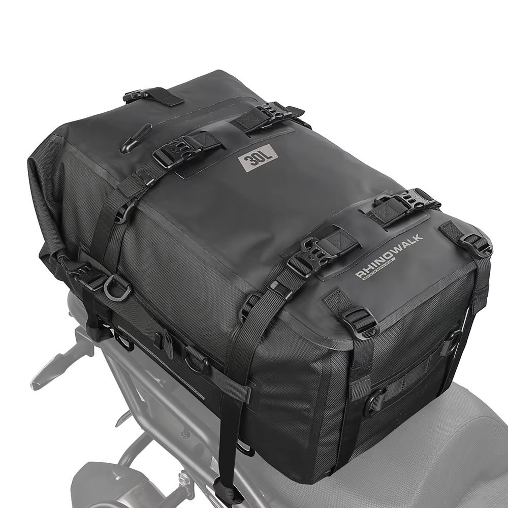 Bal inowalk-Sac de Voyage Latéral Étanche pour Moto, Sacoche de Selle de Moteur, 30l