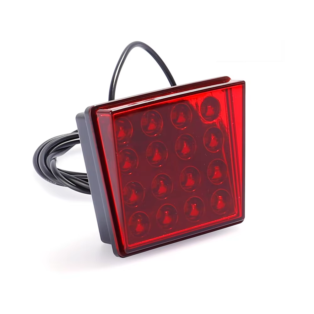 Feux arrière Flash stroboscopique Style F1, feux pilotes de freinage Led pour voiture moto, avertiss