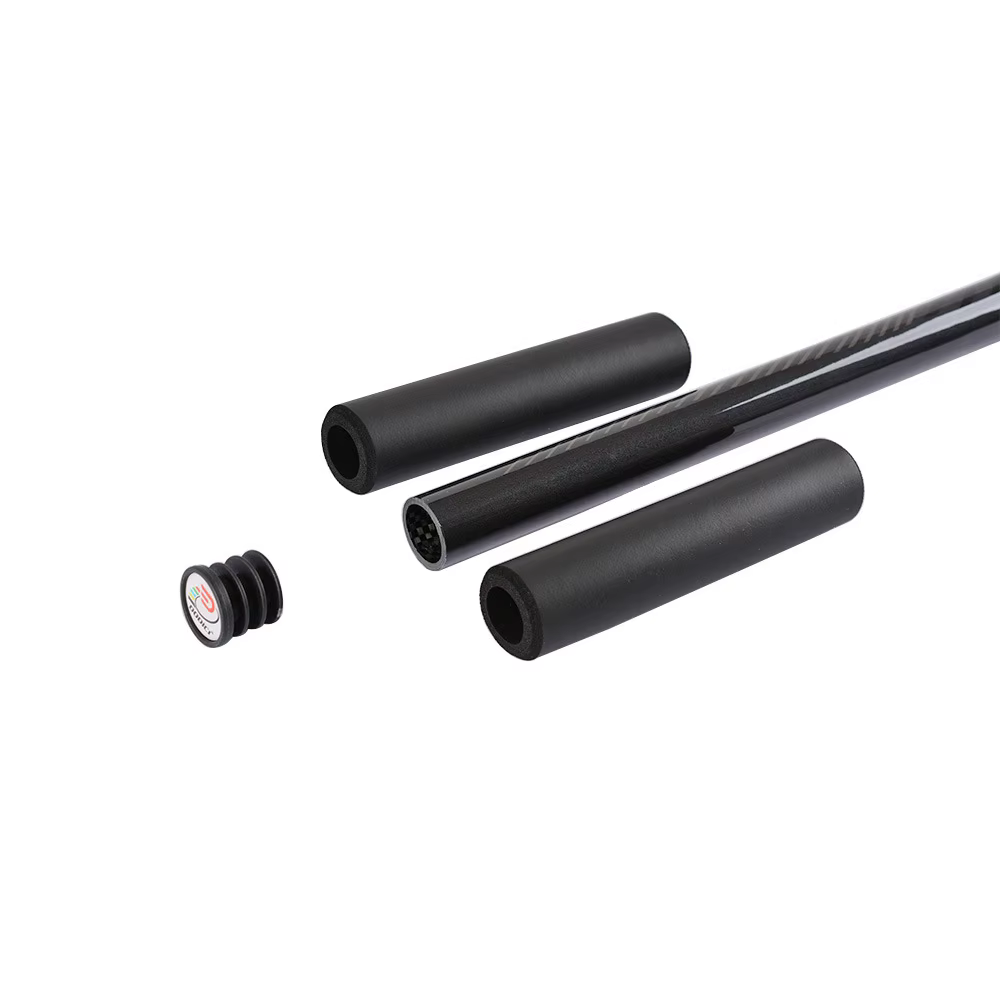 Guidon VTT entièrement en fibre de carbone DODICI 720 mm/740 mm/760 mm 9 ° Rise 5mm pour XC VTT vé