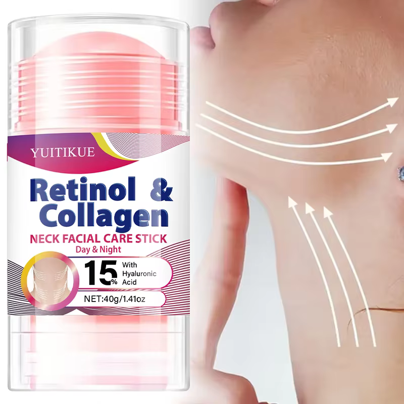 Crème pour le cou au rétinol et au collagène - 40g | Reffermissant, hydratant et liftant | Acide