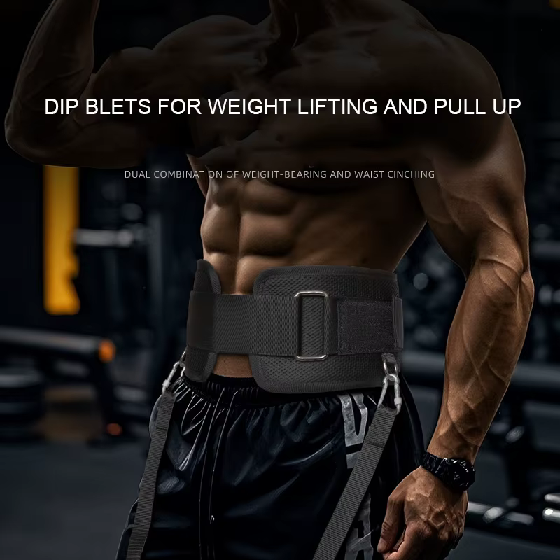 Fitness réglable EVA Pull-Up Dip ceinture haltère haltère ceintures d'haltérophilie gymnastique Squa