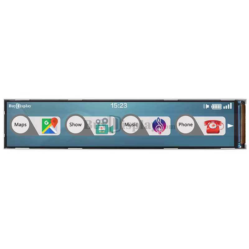 Écran tactile capacitif TFT IPS de 6,9 pouces, type barre, interface MIPI, 280x1424