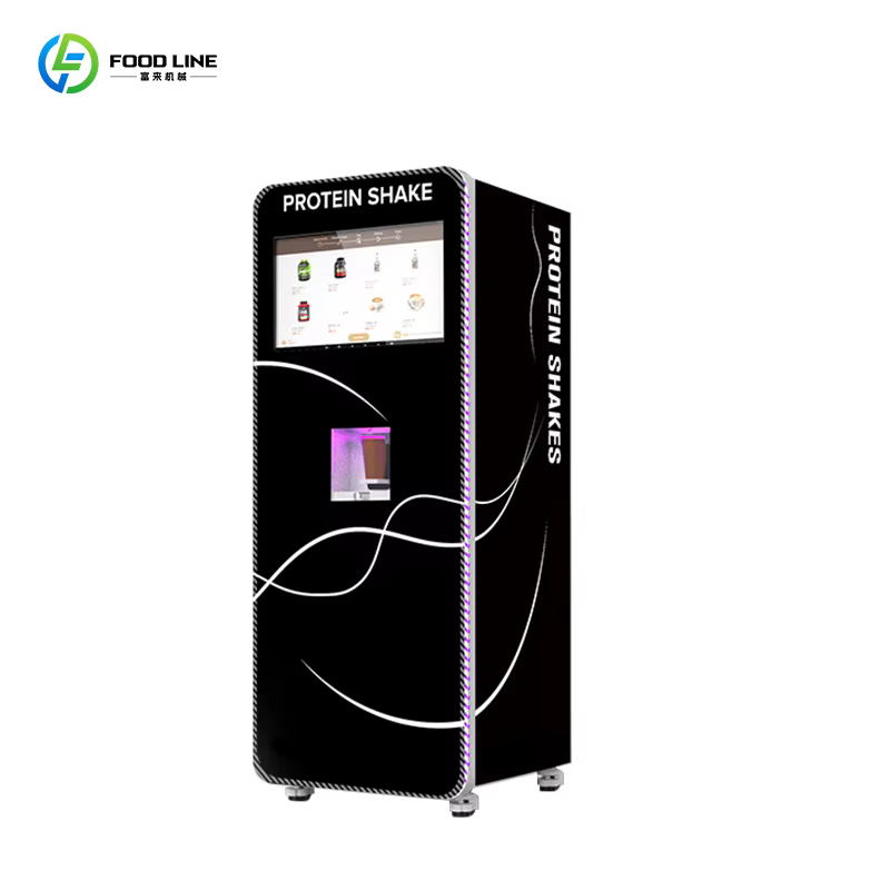 Distributeur automatique de shakes protéinés, qualité supérieure, mélange multi-saveurs, écran tacti
