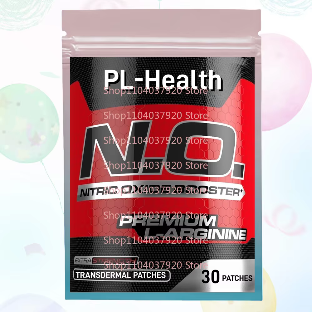30 Patchs Transdermiques Stimulants d'Oxyde Nitrique avec L-Arginine, L-Citrulline, Bêta-Alanine pou