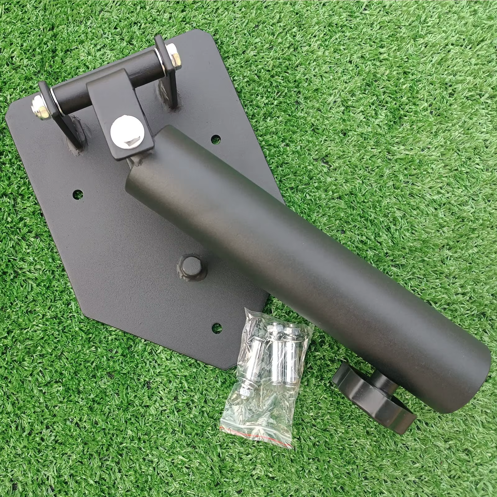 Station de musculation portable et résistante à 360 °, base T-bar de luxe, plateforme de renforcemen