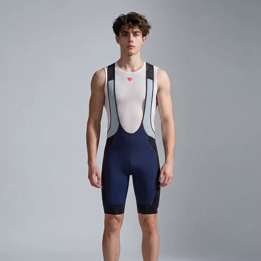 RION Ensemble de sport d'été pour homme : short à bretelles, tenue sans manches, vêtements de cyclis