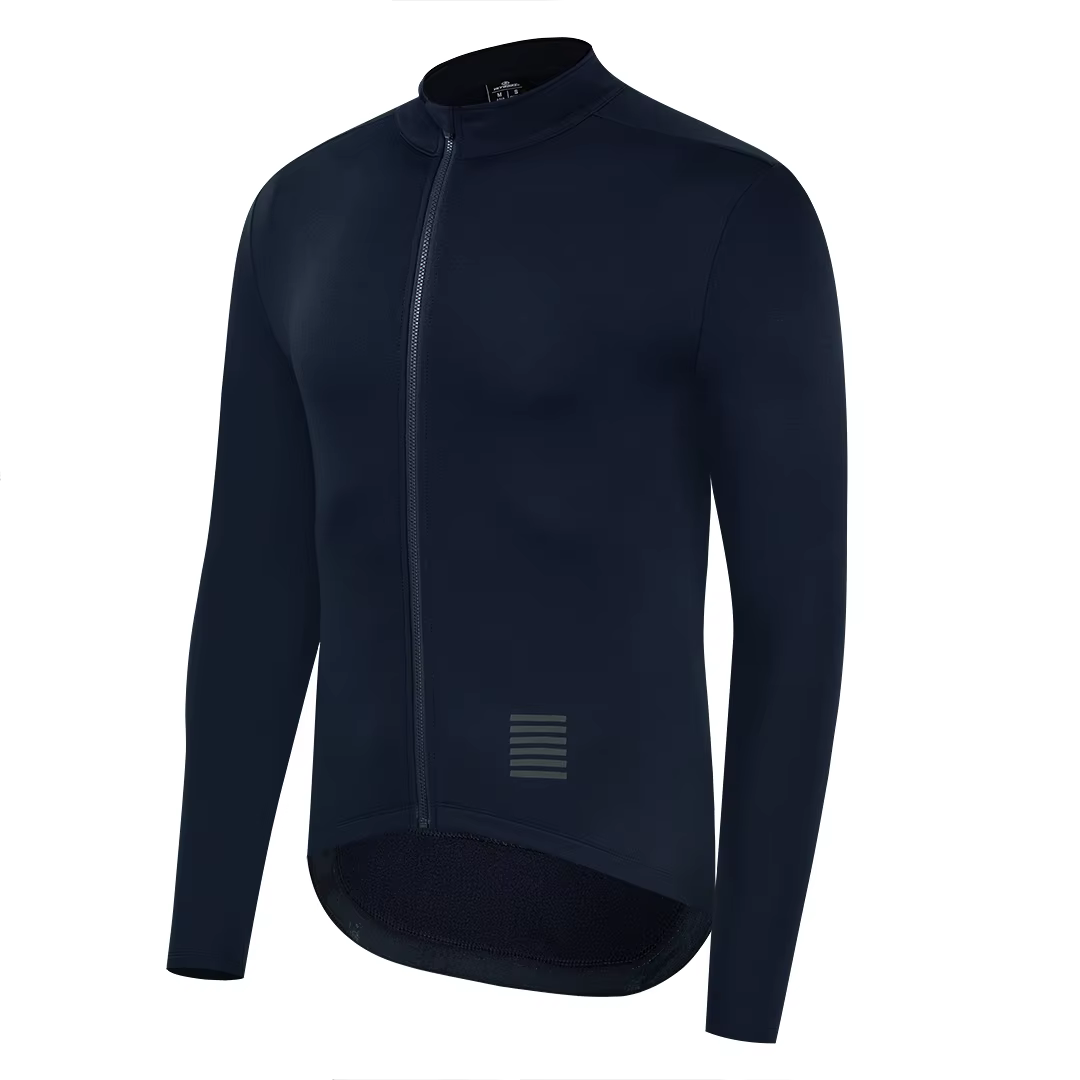YKYW Veste Thermique Smile à Manches sulfpour Homme Maillot de Cyclisme VTT Chemises de Vélo Vêtemen